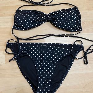 Victoria’s Secret Polka Dot String Bikini M